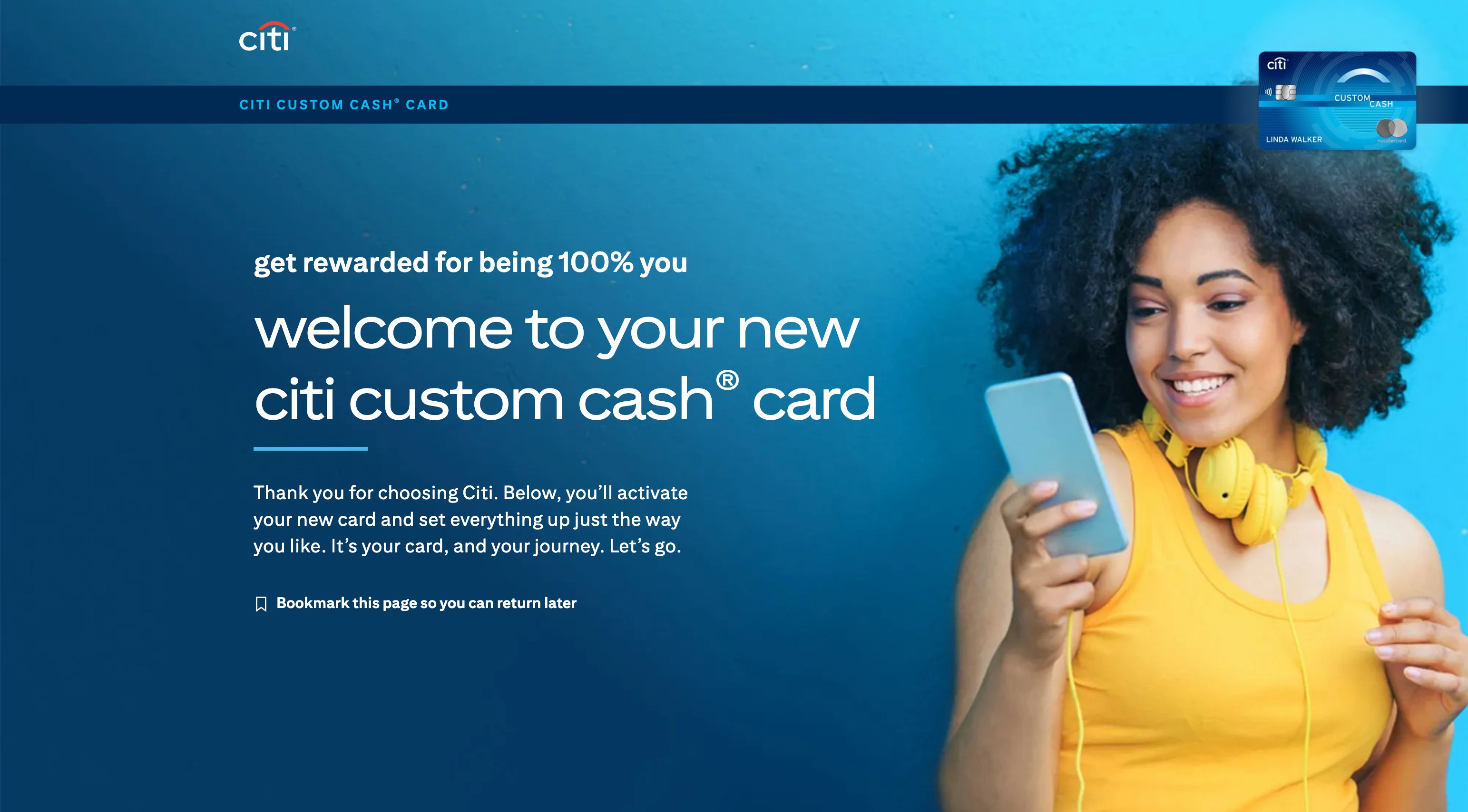 Custom Cash Digital Welcome Kit desktop hero